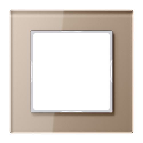 Рамка 1 пост JUNG A CREATION, шампань