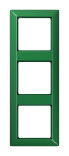 Рамка 3 поста JUNG AS 500, зеленый