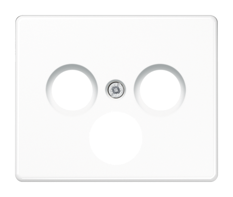 Накладка на розетку телевизионную JUNG SL 500, белый