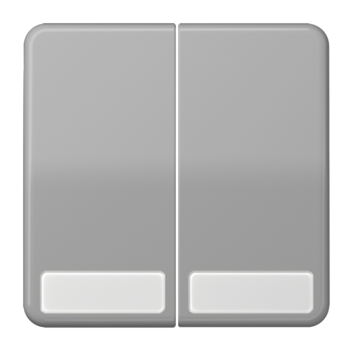 Клавиша двойная JUNG CD 500, серый