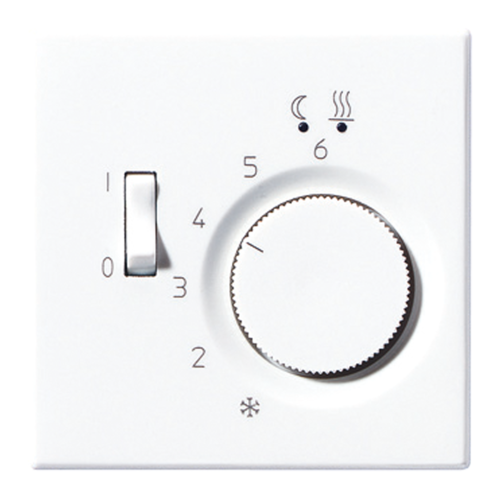 Накладка на термостат JUNG LS 990, белый