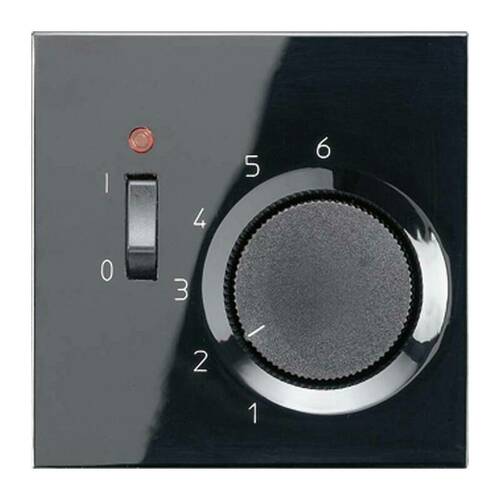 Накладка на терморегулятор Jung LS 990, черный, LSTR231PLSW