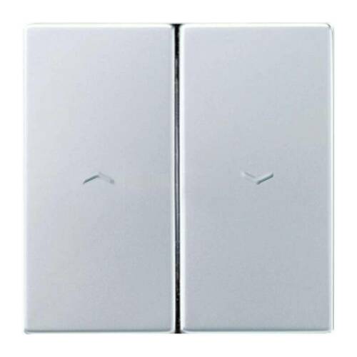 Накладка на жалюзийный выключатель Jung LS METAL, алюминий, AL2995PP