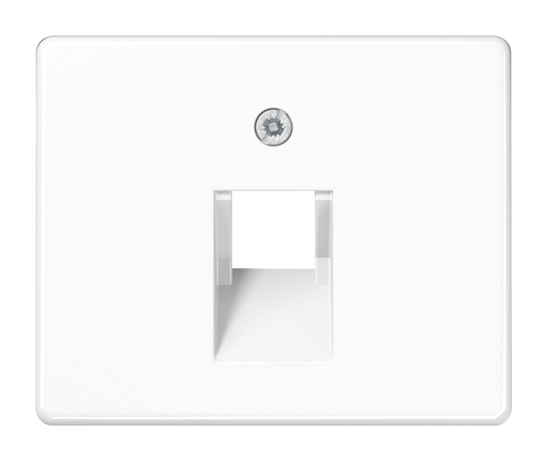 Накладка на розетку информационную JUNG SL 500, белый