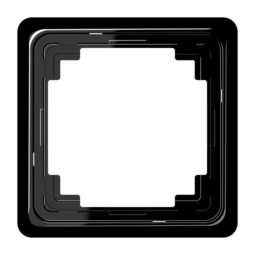 Рамка 1 пост JUNG CD 500, черный