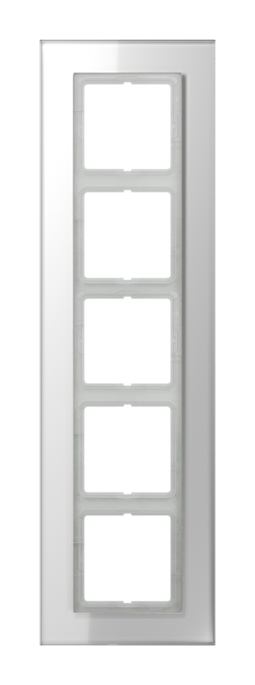 Рамка 5 постов JUNG LS PLUS, белый