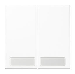 Клавиша двойная JUNG LS 990, белый