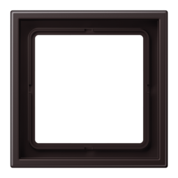 Рамка 1 пост JUNG LS ZERO, dark лакиованный алюминий