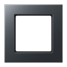 Рамка 1 пост JUNG A 550, антрацит матовый