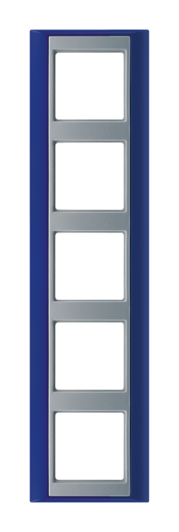 Рамка 5 постов JUNG A PLUS, синий