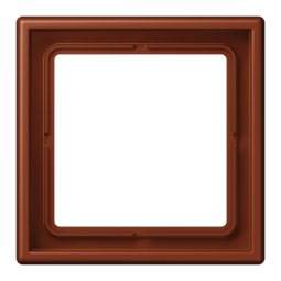 Рамка 1 пост JUNG LS 990, terre sienne brûlée 59