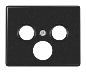Накладка на розетку телевизионную JUNG SL 500, черный