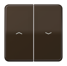 Клавиша для жалюзийного выключателя JUNG CD 500, коричневый