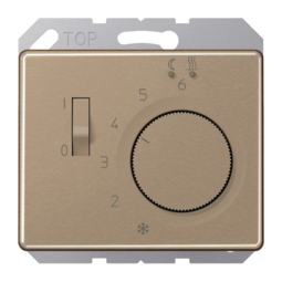 JUNG SL 500 Бронза Регулятор теплого пола, 10(4)А
