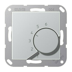 Терморегулятор Jung А-СЕРИЯ, механический, алюминий, TRA236AL